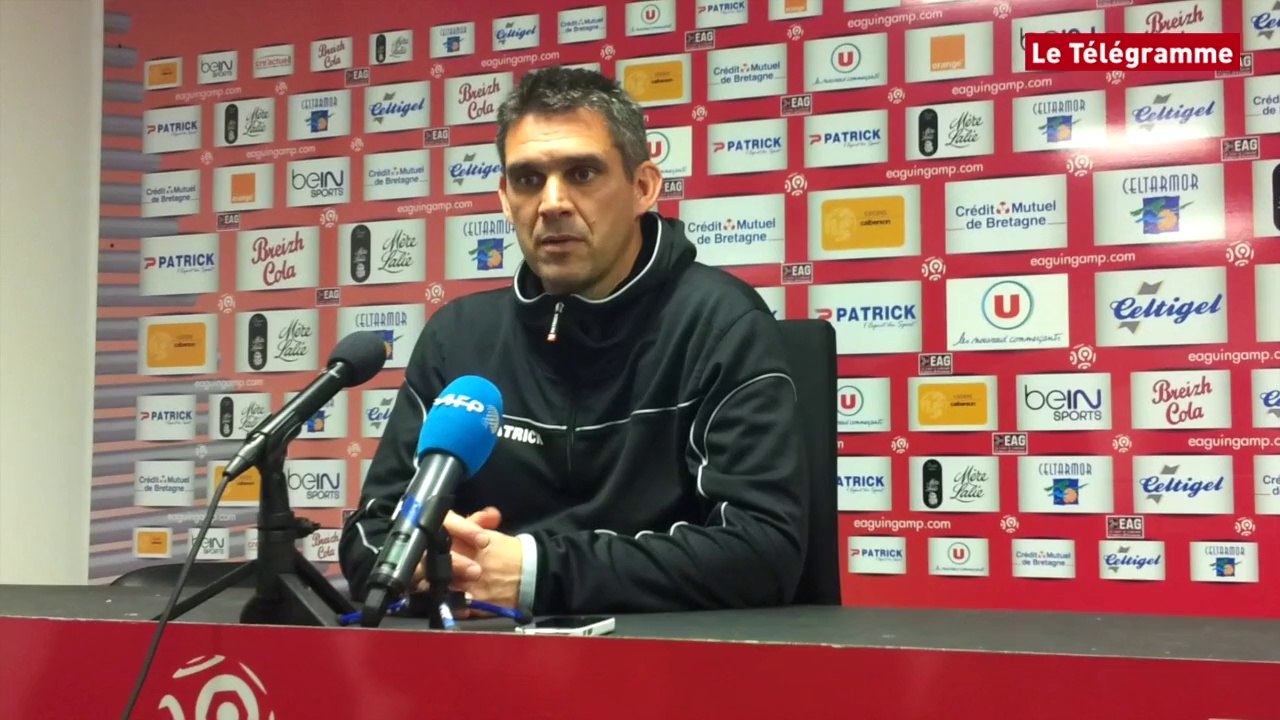 Jocelyn Gourvennec. "Il va falloir garder le contrôle émotionnel"