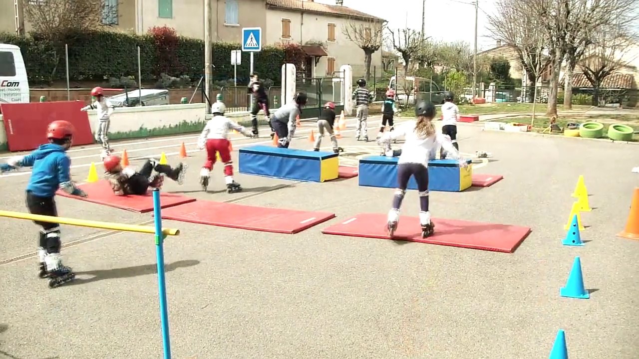 Stages roller à l'école avec Castres-Roller