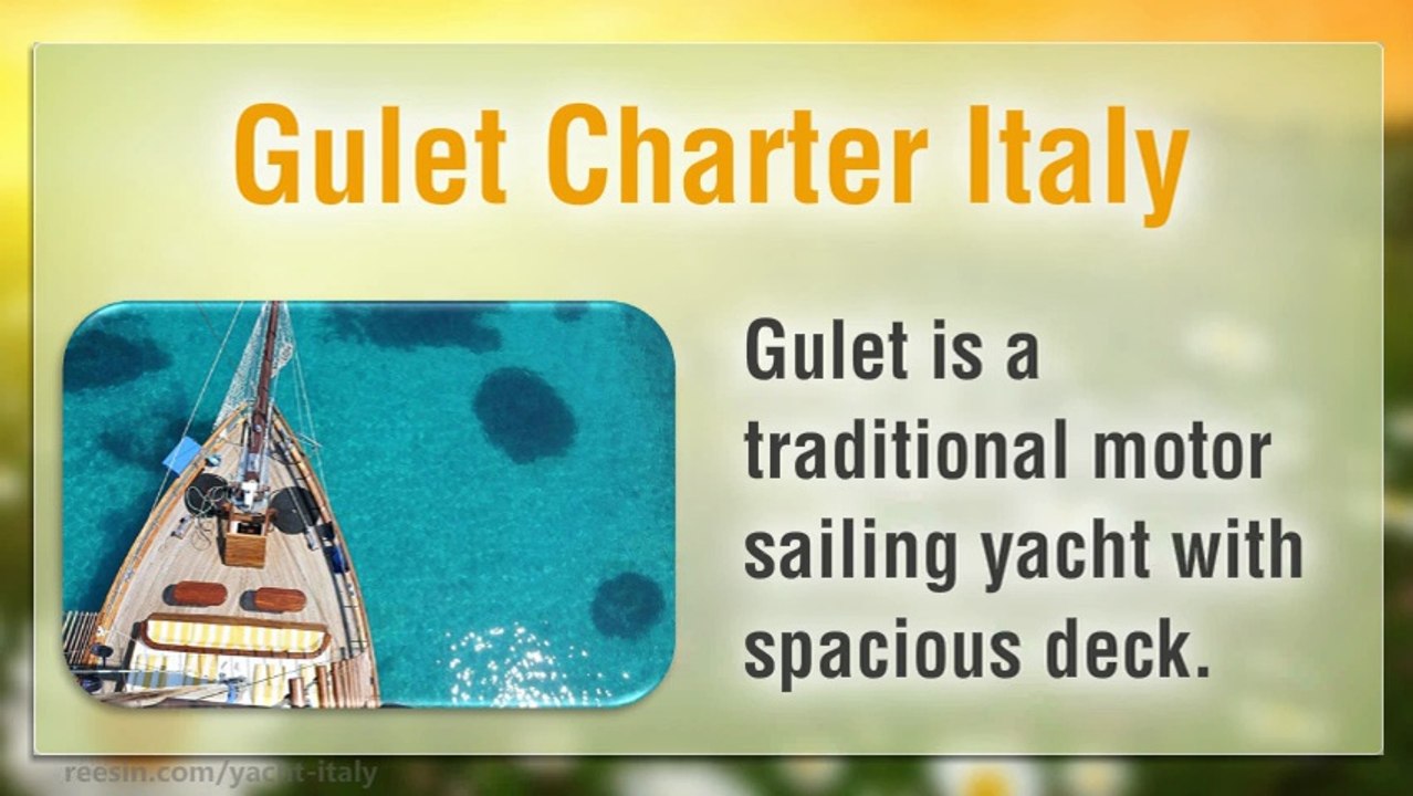 How to yacht charter italy