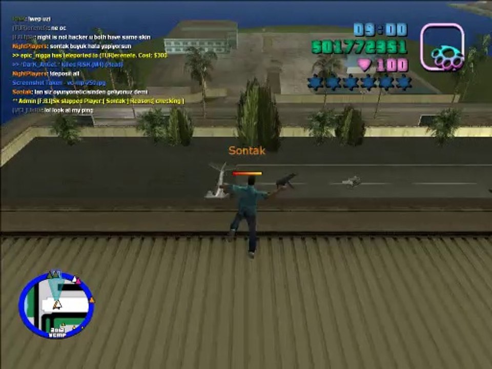 Sontak head hacking