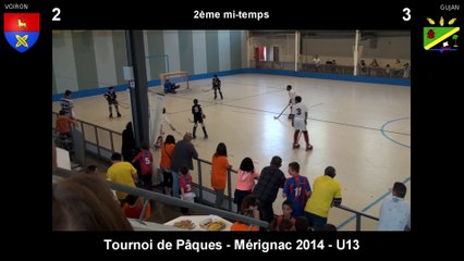 Tournoi de pâque - Mérignac 2014 - Voiron / Gujan