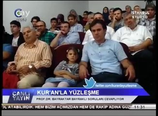 Kandilin dindeki yeri... Prof Dr Bayraktar Bayraklı