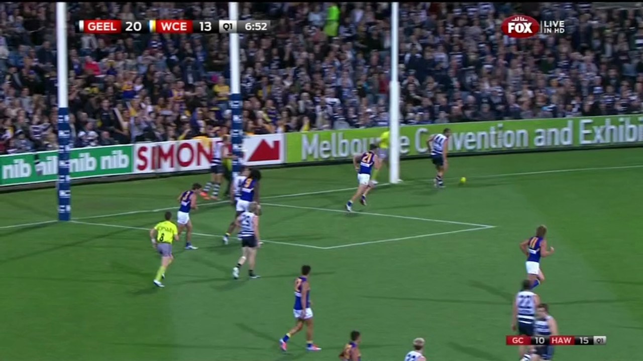 AFL 2014 Round 4 - Geelong v West Coast x264-VB (1st Quarter)
