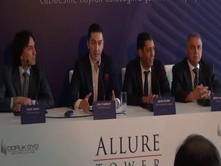 Doruk GYO Şehircilik Allure Tower Basın Toplantısı - Emlakdream.com