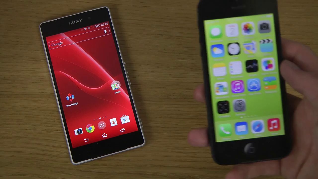 Sony Xperia Z2 vs. iPhone 5 - Which Is Faster