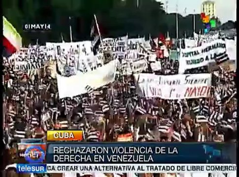 Solidaridad de trabajadores cubanos con la Revolución bolivariana