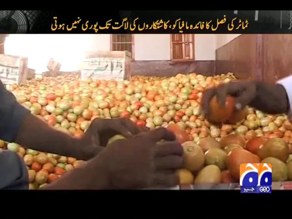 Geo FIR-30 Apr 2014-Part 2 Tomato farming in danger in Sindh