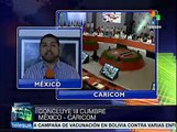 Terminó en Mérida (México) la Cumbre de la Caricom