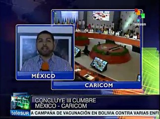 Terminó en Mérida (México) la Cumbre de la Caricom