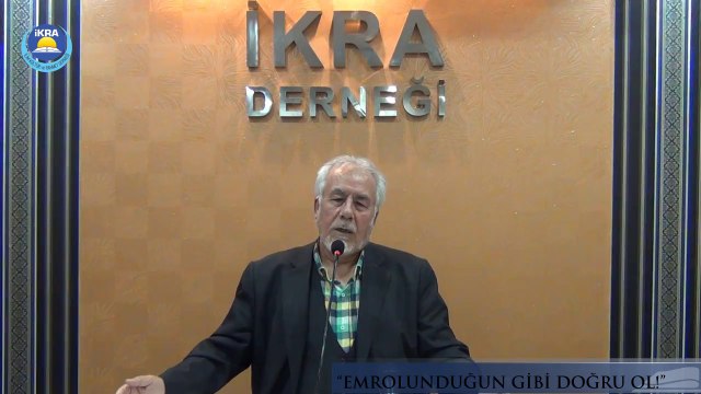 Mahmut TOPTAŞ - Emrolunduğun Gibi Doğru Ol