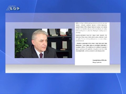 Prvomajska čestitka generalnog direktora RTB-a Bor, 01. maj 2014.