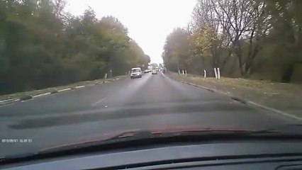 Un Cycliste Très Chanceux !