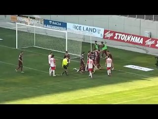 28η ΑΕΛ-Παναχαϊκή 1-1 2012-13 Σατούρν στιγμιότυπα