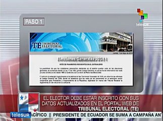 5 mil panameños residentes en el extranjero votarán vía la Internet