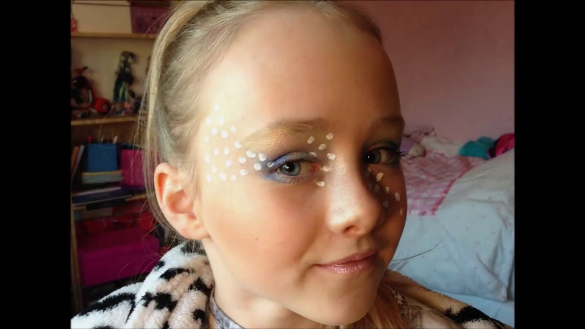 Girly Mermaid Eyes _ Make-up Tutorial Design - Easy Guide - Children's Face  Painting Tutorial - video Dailymotion