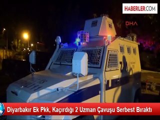 Diyarbakır Ek Pkk, Kaçırdığı 2 Uzman Çavuşu Serbest Bıraktı