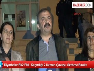 Diyarbakır Ek2 Pkk, Kaçırdığı 2 Uzman Çavuşu Serbest Bıraktı