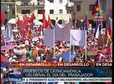 Está repleto ya el centro de Caracas para festejar el Día del Trabajo