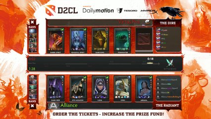 The Alliance vs VirtusPro Game 2 - Dota 2 Champions League - @TobiWanDOTA