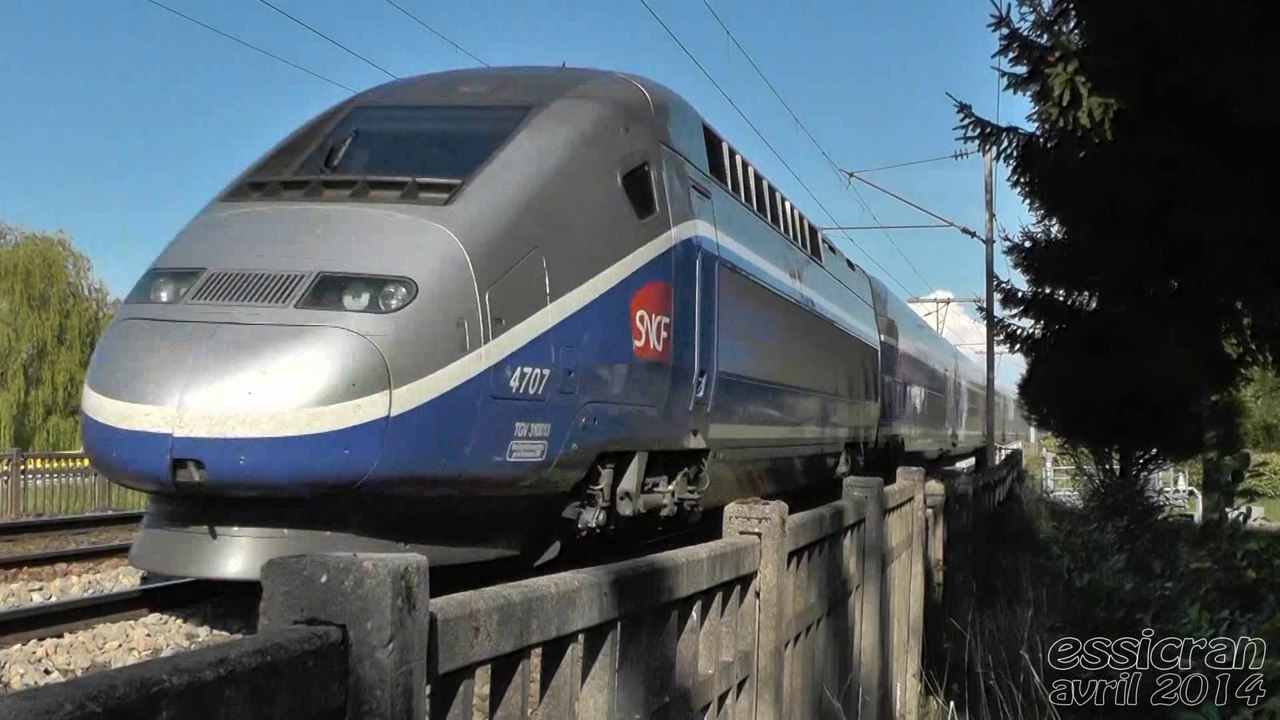 TRAINS AU PRINTEMPS