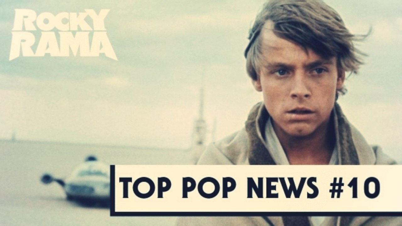 Rockyrama Top Pop News #10 : Star Wars, Godzilla, Justice League
