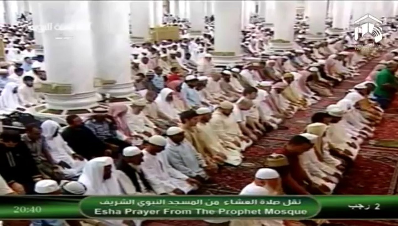 1st May 2014 Madeenah 'Isha led by Sheikh Bu'ayjaan