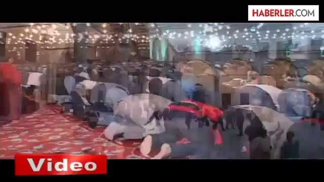 Regaip Kandili'nde Camiler Doldu Taştı