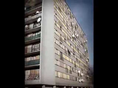 Clichy-sous-Bois (93) : visite de la cité Le Chêne Pointu