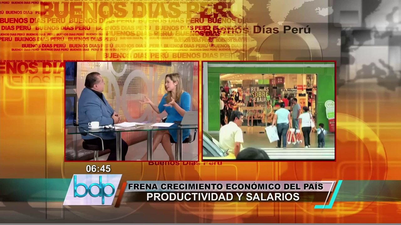 Eugenio D'Medina: Peruanos somos trabajadores pero no productivos