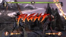 Mortal Kombat Komplete Edition. Scorpion vs Nightwoolf