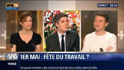 下载视频: Le Soir BFM: 1er mai: les syndicats ont défilé en ordre dispersé pour la fête du travail - 01/05 1/5