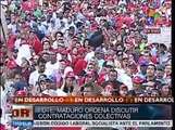 Insta Nicolás Maduro a discutir contrataciones colectivas en Venezuela