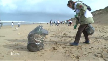 Nettoyage de printemps à la plage Sauveterre (Olonne-sur-Mer)