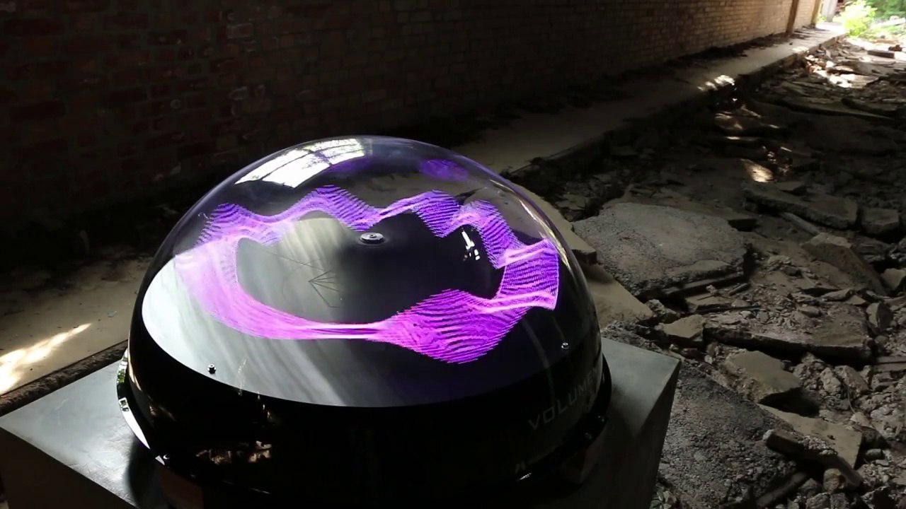 VoLumen Volumetric 3D Display Will Blow Your Mind