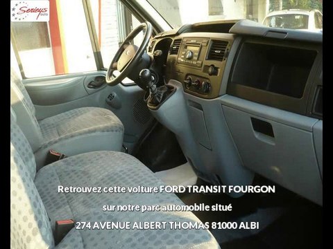 FORD TRANSIT FOURGON Diesel occasion à 9990 €