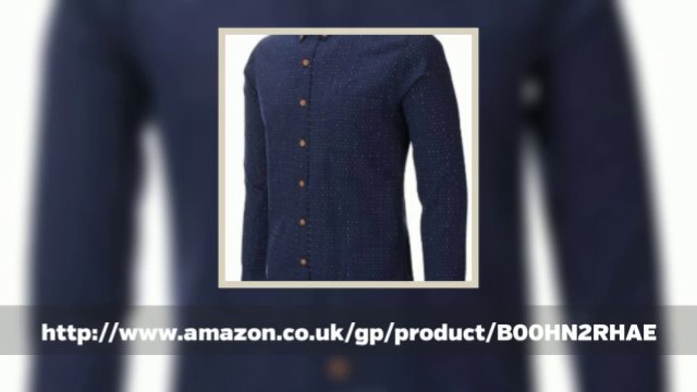 FLATSEVEN Mens Slim Fit Casual Cotton Shirts Polka Dots On Sale!