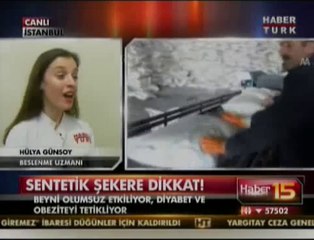 Sentetik Şeker Beyin Faaliyetlerini Olumsuz Etkiliyor - Dr. Hülya Gülsoy