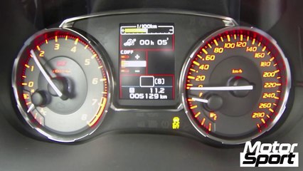 0-100 km_h  avec la nouvelle Subaru WRX Sti
