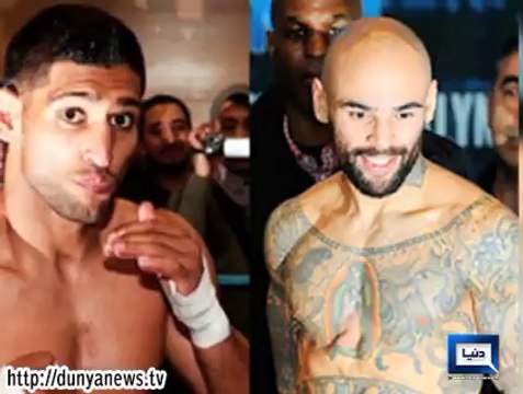 Dunya News-Pakistani Born British Boxer Amir Khan Back in Ring After a Year