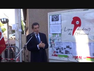 Plaque en mémoire de Victor et Ilona Basch à Montrouge