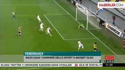 Fenerbahçeli Salih Uçan, Roma Yolunda