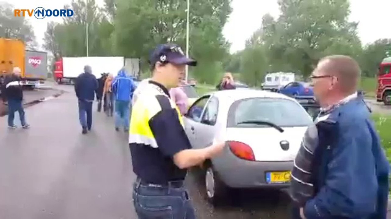 Actiegroepen zorgen voor oponthoud op weg naar Den Haag - RTV Noord