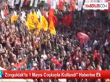 Zonguldak'ta 1 Mayıs Coşkuyla Kutlandı