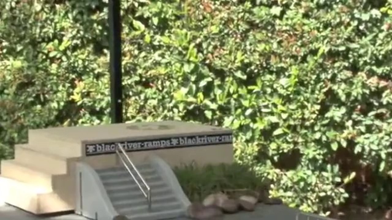 John Attanasio Fingerboarding on parks