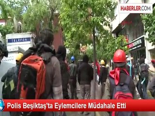 Polis Beşiktaş'ta Eylemcilere Müdahale Etti
