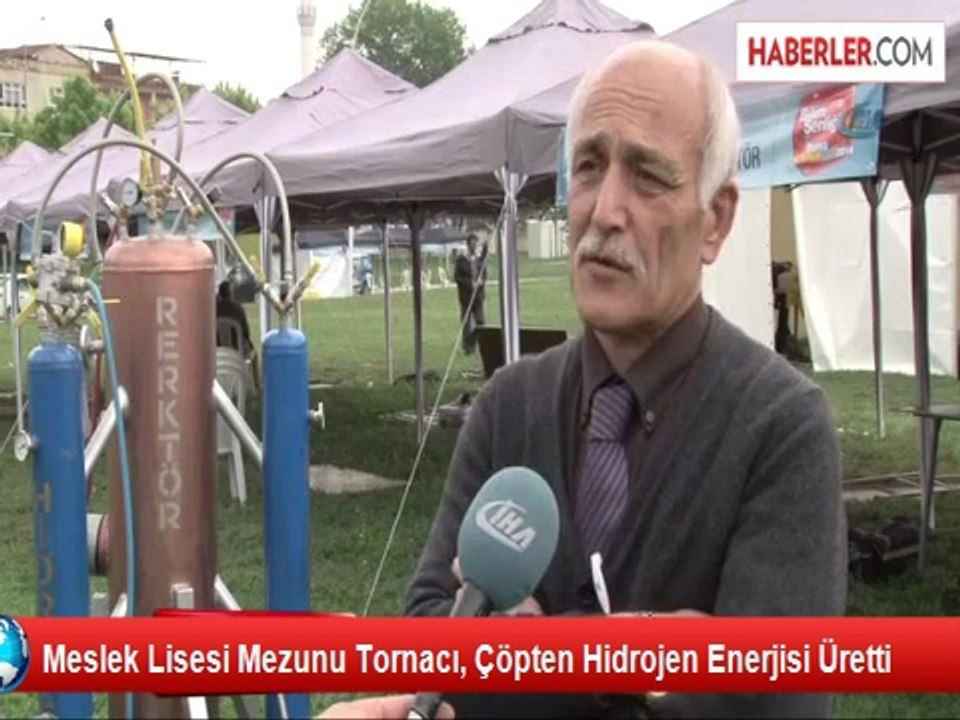 Meslek Lisesi Mezunu Tornacı, Çöpten Hidrojen Enerjisi Üretti