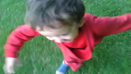 Funny Toddler has Epic Tantrum