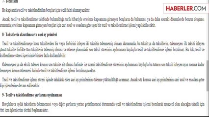 Vergi Borçlularına Maliye'den Müjde