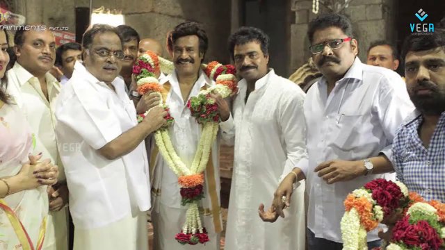Rajinikanth's Lingaa Movie Muhurtham - Sonakshi Sinha, Anushka Shetty