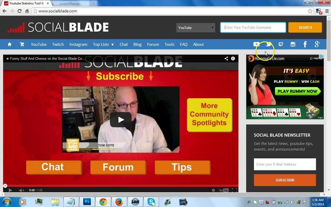 SocialBladeA Youtube Analytics Tool Track your YouTube Progress and